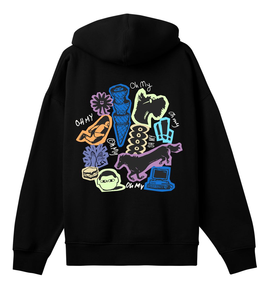 Oh My / Collage hoodie