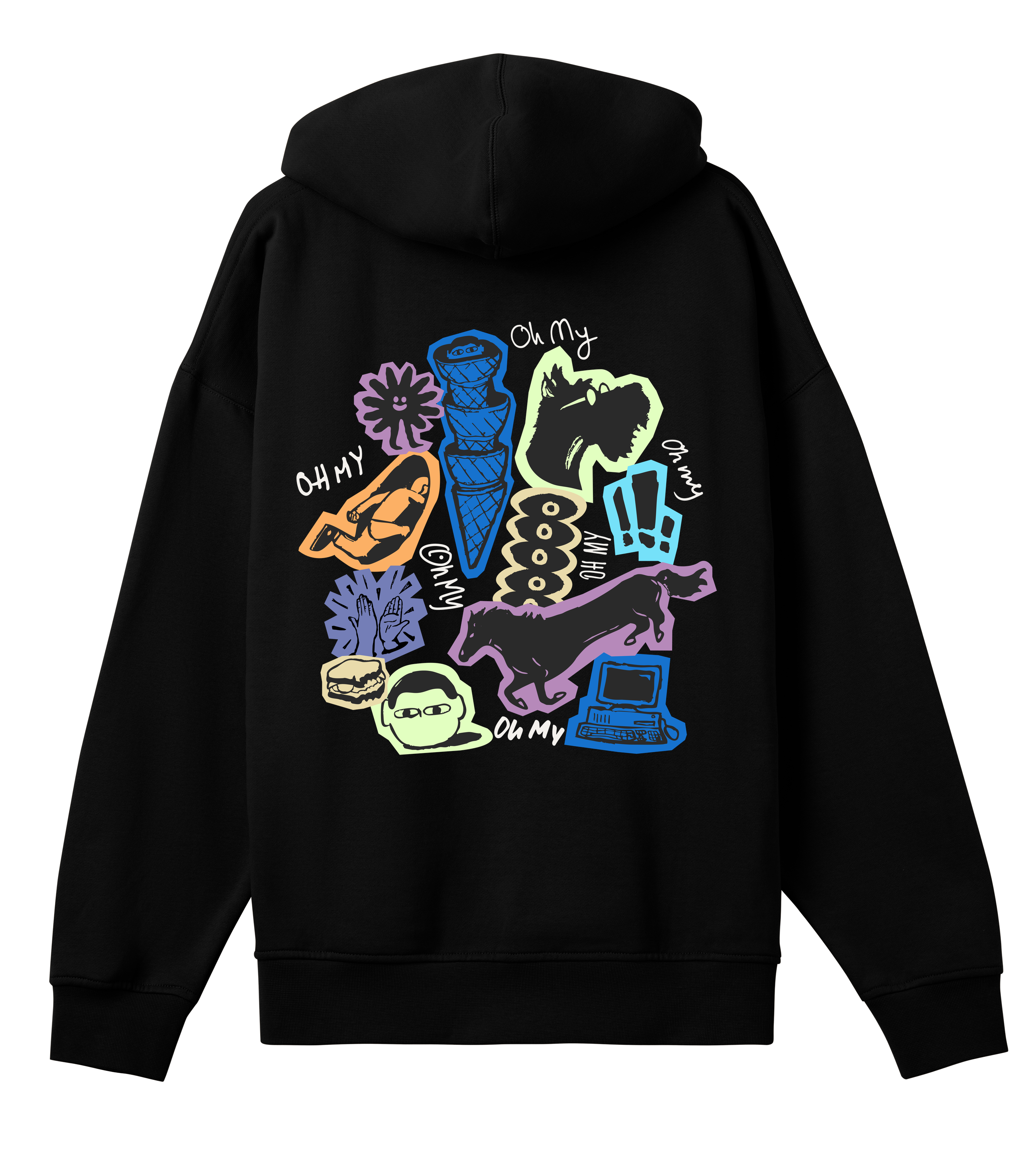 Oh My / Collage hoodie