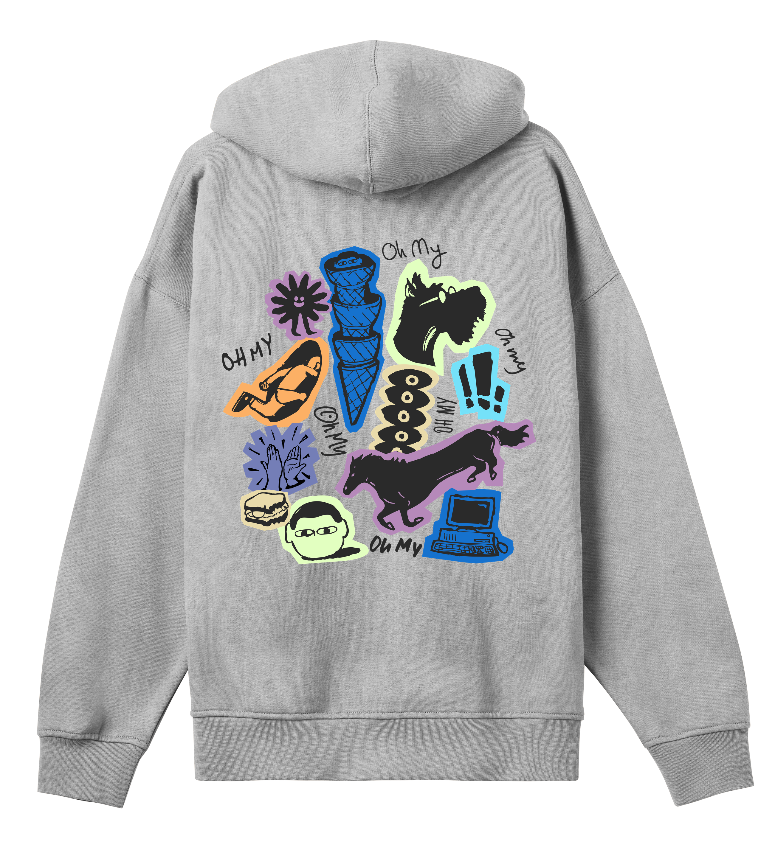 Oh My / Collage hoodie