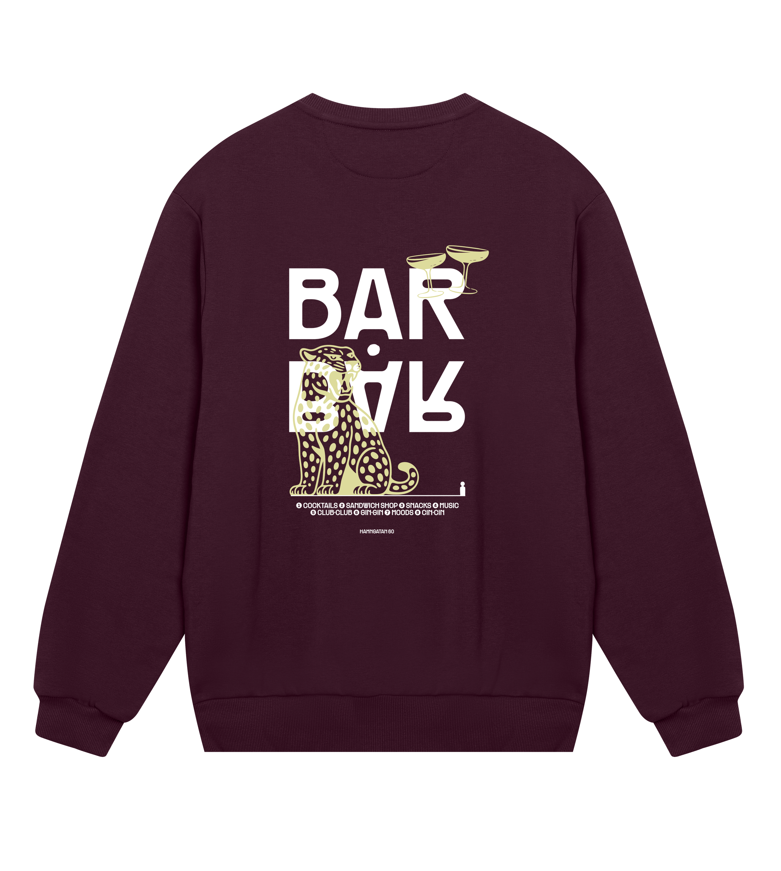 GinGin BarBar / Leopard sweat