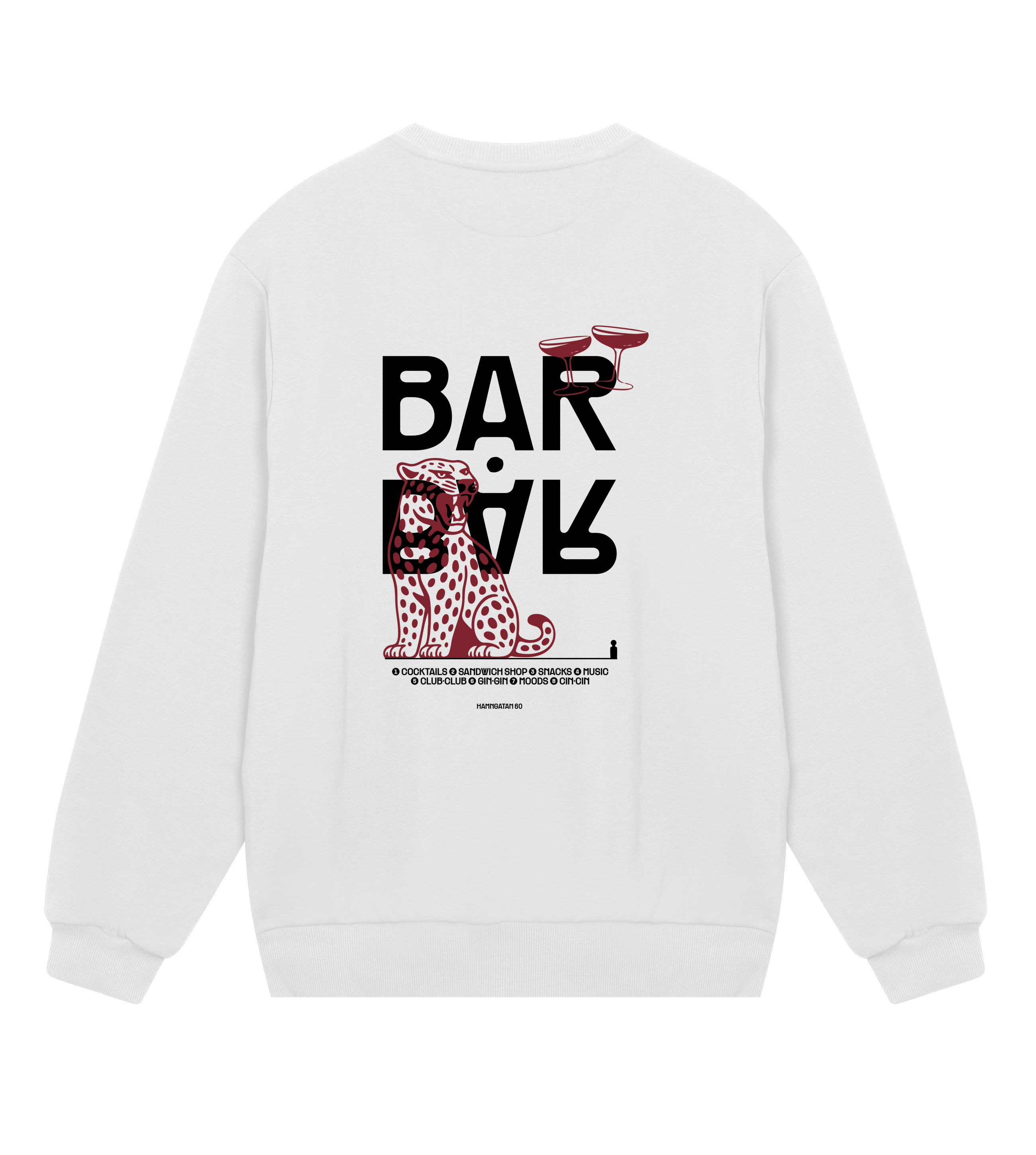 GinGin BarBar / Leopard sweat