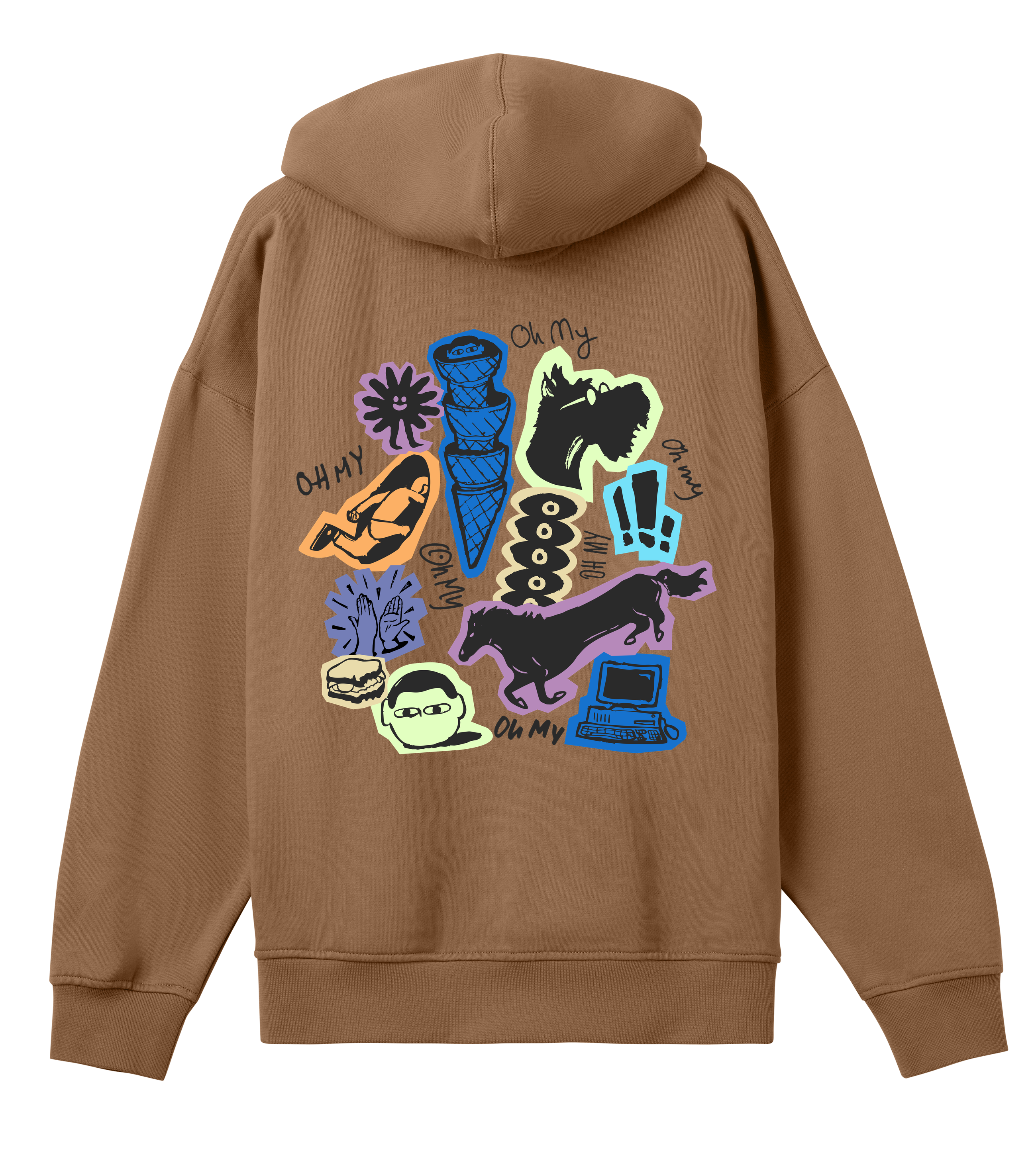 Oh My / Collage hoodie